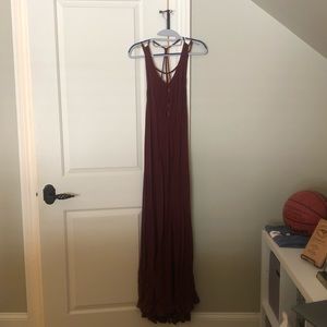 Urban Outfitters Red Maxi Dress